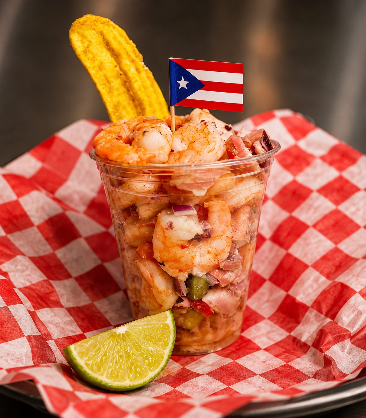 Vaso de mariscos 12oz